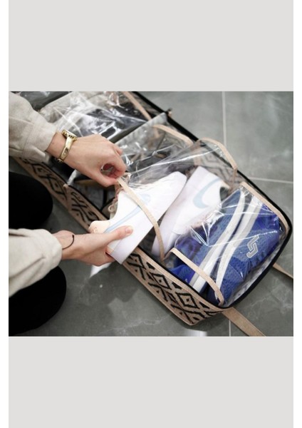 Tekno Trust Bohe 2 Adet Ayakkabı Düzenleyici Hurc Bavul Valiz Içi Dolap Içi Seyahat Çantası Gardırop Saklama modelleri