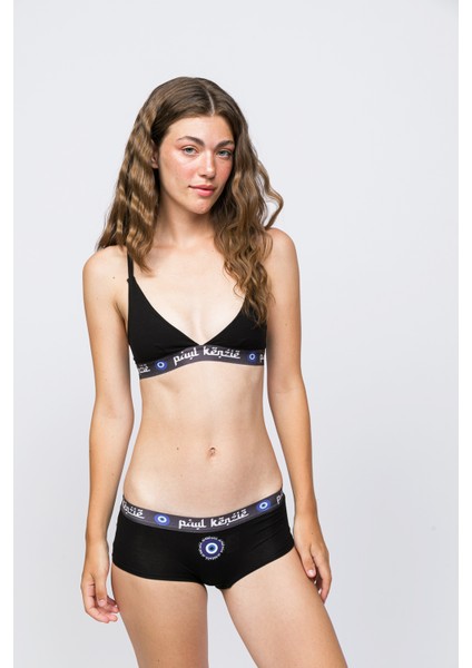 Tekli Kadın Boyshort Külot - Nazar fırsatları