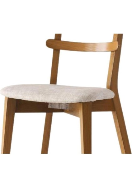 Miray Ağaç Krem Sandalye 2'li fiyatları