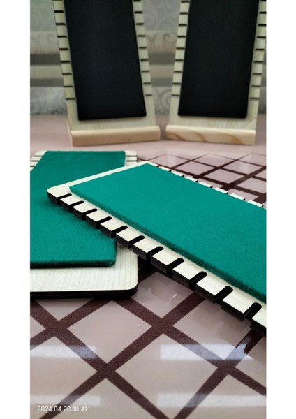 2 Li Dekoratif Ahşap Takı Organizer Stand Kolye Bileklik Aksesuar Düzenleyici modelleri