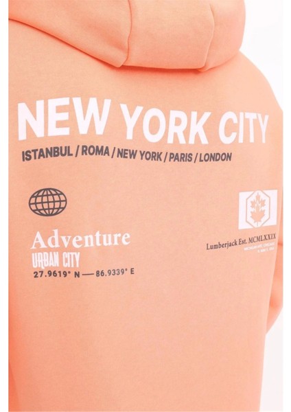 A10188952108010 4W ml Greys 17URB2015 4pr Somon Erkek Kapsonlu Sweatshırt