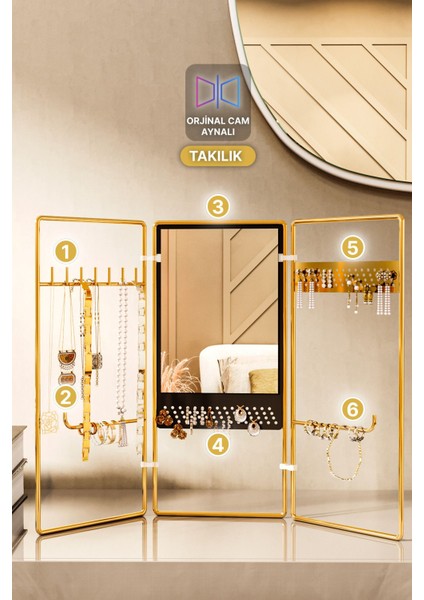 Takılık Takı Standı Makyaj Takı Organizeri Kolye Küpe Yüzük Bileklik Askılık Takı Dolabı Takı Kutus
