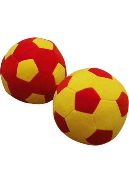 Gg Toys - Peluş Taraftar Topu (Sarı - Kırmızı)