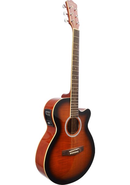 Gitar Akustik Sahne Gitarı XAC45EQ4BS