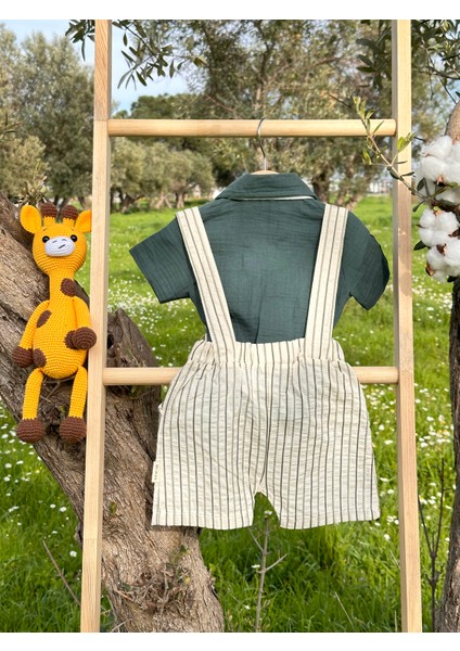 Henry Erkek Bebek Salopetli Papyonlu Takım modelleri