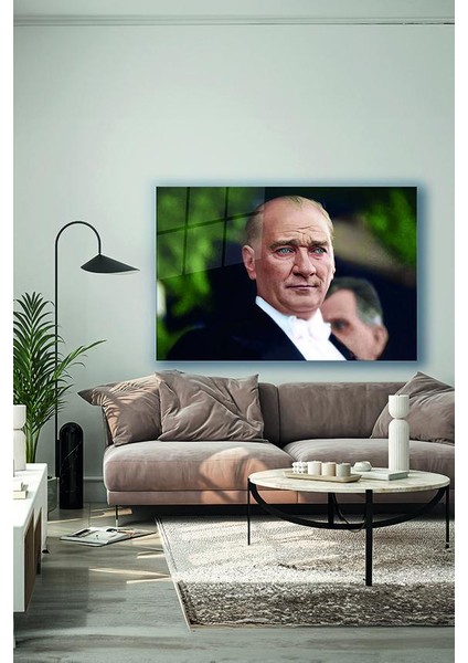 Atatürk Yapay Zeka Yatay Cam Tablo indirimleri