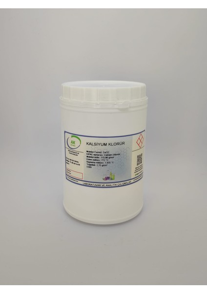 KALSİYUM KLORÜR (CaCl2)) 1000 G