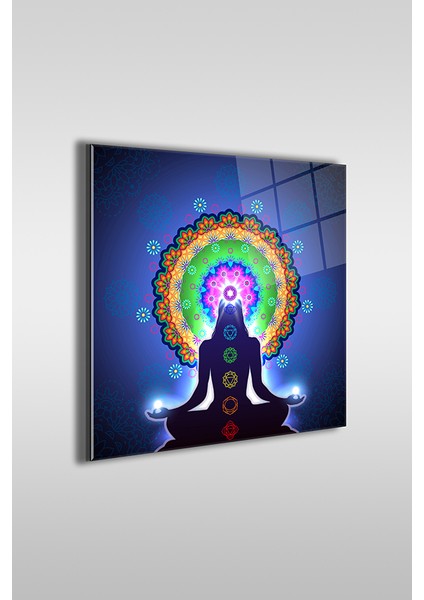 Çakra Kare Cam Tablo fiyatları