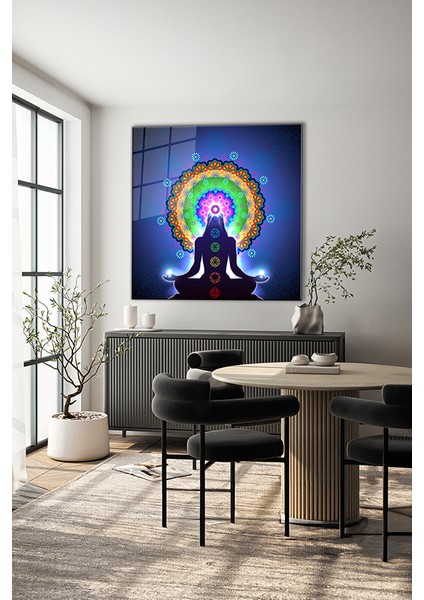 Çakra Kare Cam Tablo indirimleri