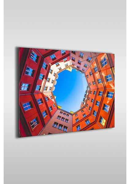 Sarmal Bina Modern Yatay Cam Tablo fiyatları