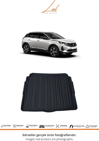 Peugeot 3008 2016 Sonrası 3D Havuzlu Paspas Alt Kademe Bagaj Havuzu Seti fırsatları