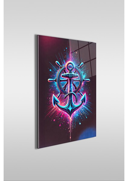 Dümen ve Çapa Dekoratif Dikey Cam Tablo fiyatları