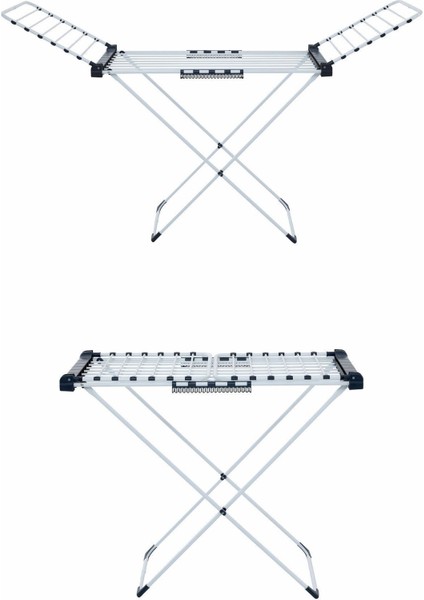 Ekstra Uzun Metal Çamaşır Kurutma Askısı, Beyaz, Dayanıklı ve Pratik Kullanım modelleri