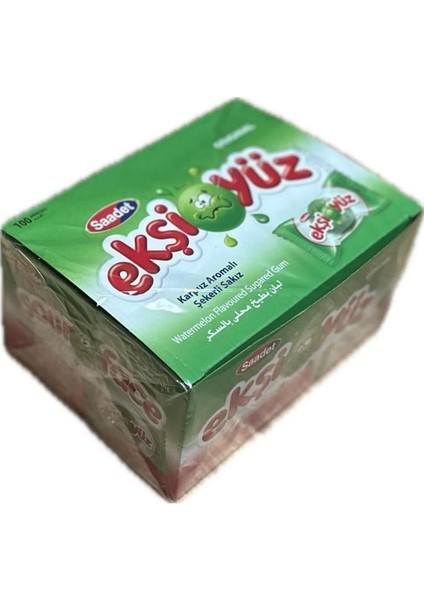 Ekşiyüz 3.5 gr x 100 Adet Karpuz Aromalı Sakız fiyatları