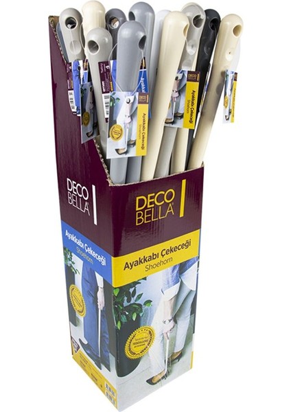 Çok Renkli Plastik Ayakkabı Çekeceği, 1 Parça, Pratik ve Kullanışlı Tasarım