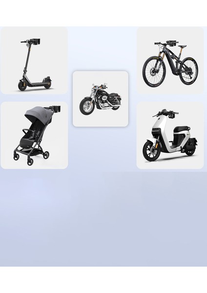 Motosiklet Bisiklet Için Ayarlanabilir 2İn1 Telefon Ve Bardak Tutucusu
