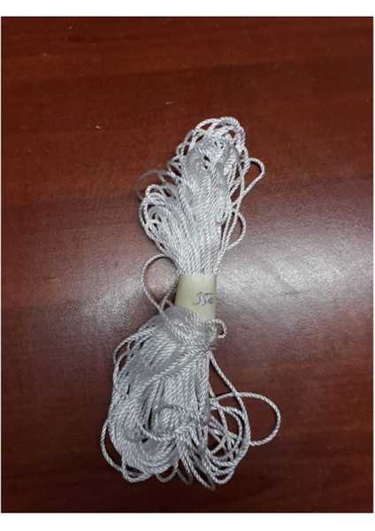 Beyaz Polyester Askı İpi Takım, Yedek Parça, Dayanıklı ve Kullanışlı