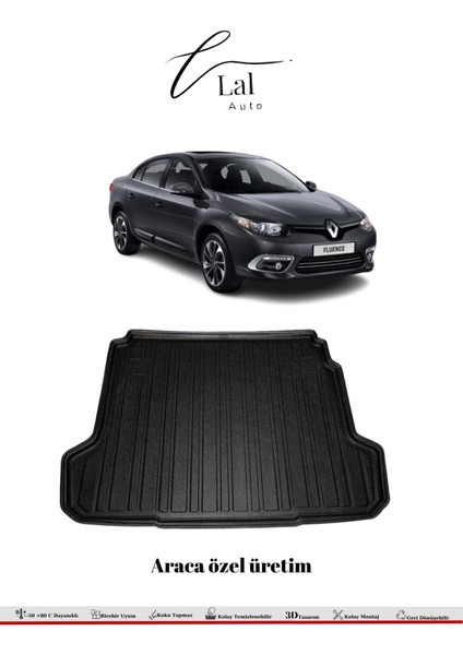 Renault Fluence 3D Havuzlu Paspas Bagaj Havuzu Seti fırsatları
