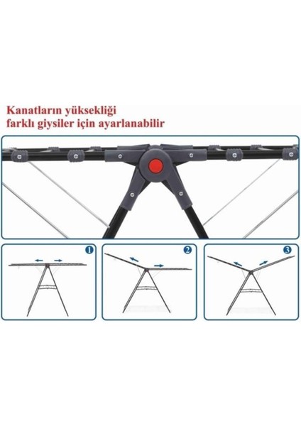 Harbinger MM051 İnova Siyah Çamaşır Kurutma Askısı, Metal Malzeme, Dayanıklı ve Şık Tasarım modelleri