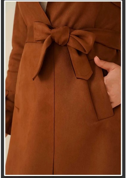 Uğur Butik Fixay Nubuk Süet Trençkot