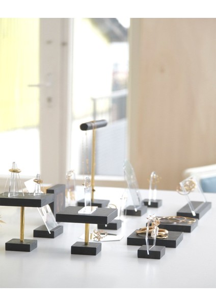 Siyah Seri 19 Parça Takı Organizeri Kolye Bileklik Küpe Yüzük Seti fiyatları