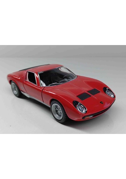 1:34 1971 Lamborghini Miura P 400 Sv Çek/bırak Metal Araba