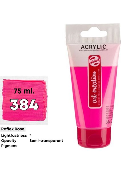 Artcreation Akrilik Boya 75ML - N:384 Reflex Rose