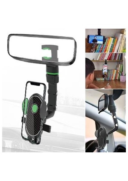 Dikiz Aynasına Takılabilen Eklemli Telefon Tutucu Aparat fırsatları