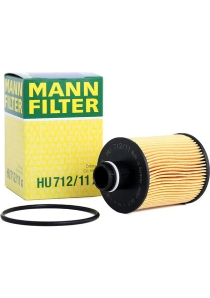 Mann Fılter Mann Yağ Filtresi Fiat Qubo 1.3 D Multijet 2008-2019