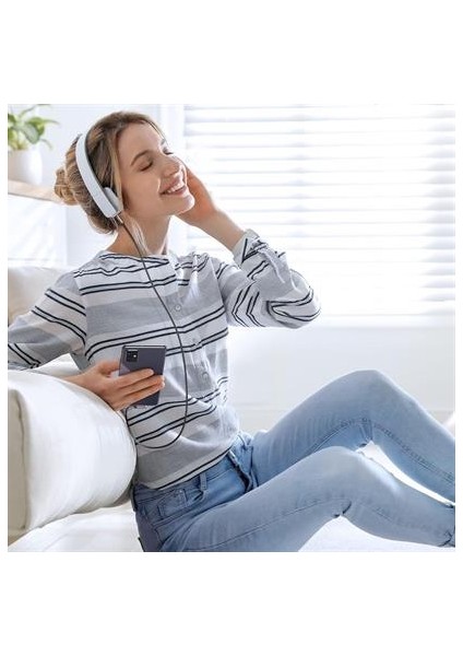 3.5mm Aux Kablosu Jak Erkek Erkek L Tipi 1 Metre Ses Aktarım Kablosu fırsatları