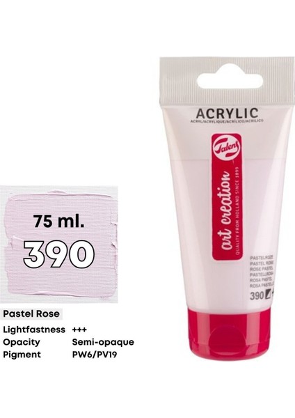 Artcreation Akrilik Boya 75ML - N:390 Pastel Rose
