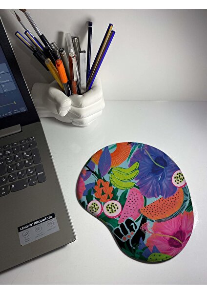 Gfc Life Store Hawaii Baskılı Bilek Destekli Mouse Pad - Dünya Serisi