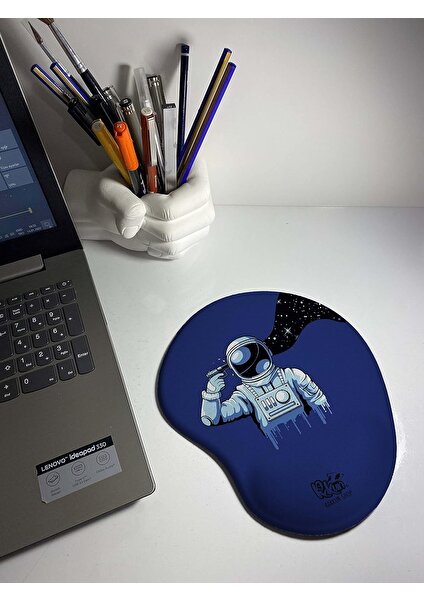 Gfc Life Store Shop - Astronot 2110 Baskılı Bilek Destekli Mouse Pad