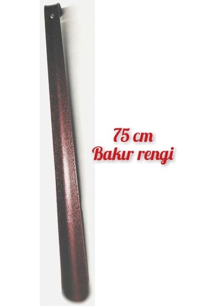 Polly Paslanmaz Lux Metal Ayakkabı Çekeceği, 75CM. Bakır Rengi, Kerata, Çekecek