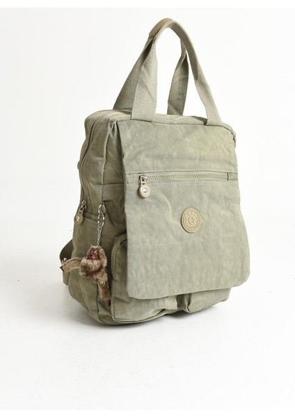 Kapaklı Okul Çantası Ister Elde Ister Sırt Olarak Rahat Kullanım 35*30 cm Kadın Sırt Çantası fırsatları