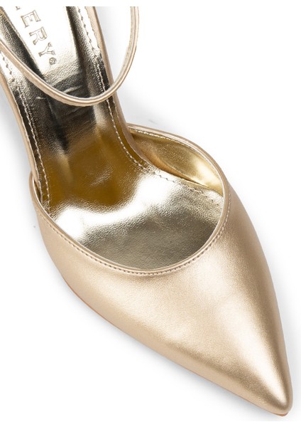 Altın Rengi Kadın Topuklu Ayakkabı - P2091ZALTM01 fırsatları