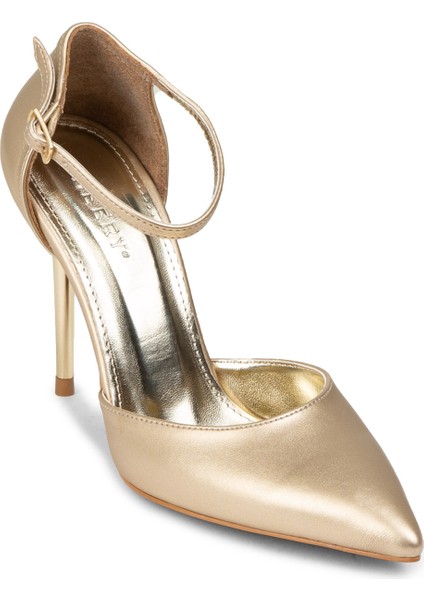 Altın Rengi Kadın Topuklu Ayakkabı - P2091ZALTM01 indirimleri
