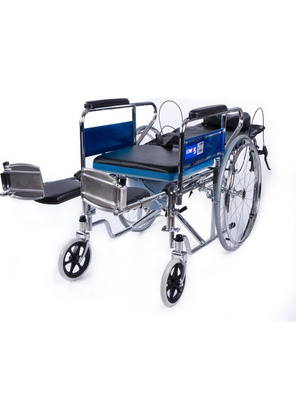 DY02609GC Sırtı Yatar Ayak Kalkar Tuvalet Özellikli Tekerlekli Sandalye modelleri