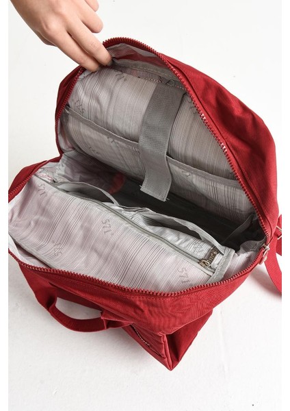 Kapaklı Okul Çantası Ister Elde Ister Sırt Olarak Rahat Kullanım 35*30 cm Kadın Sırt Çantası indirimleri