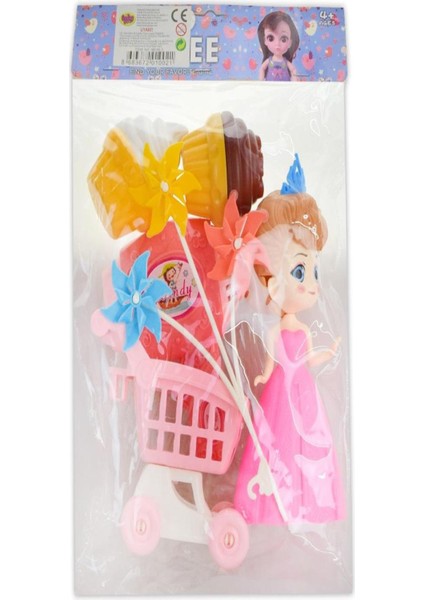 Pvc De Bebekli Market Arabası ME88-3