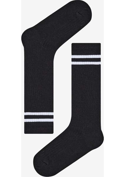 Kız Çocuk Sporty Siyah Pantolon Çorabı