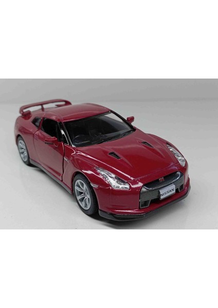 Bordo 1:36 Nissan Gt-R R35 Çek Birak Metal Araba