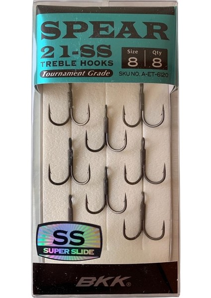 Spear-21 Ss Üçlü Iğne 8'li Paket No:8