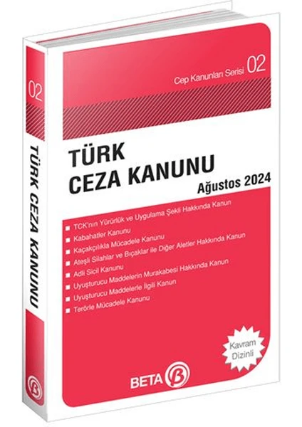 Türk Ceza Kanunu - Ağustos 2024