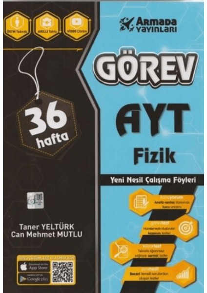 AYT Fizik 36 Hafta Yeni Nesil Çalışma Föyleri
