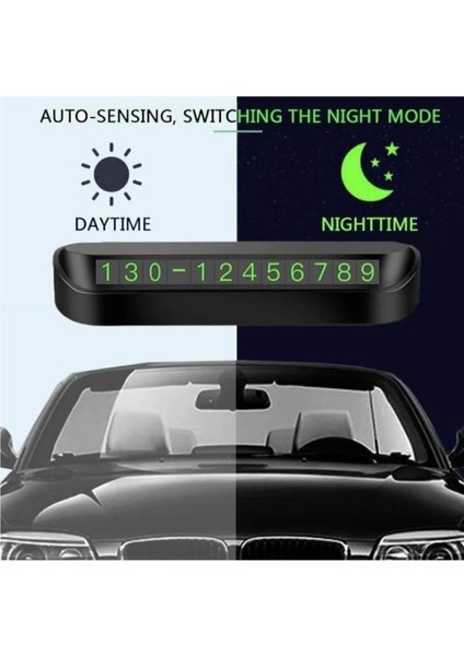 Araç Numaratör Araç Park Telefon Numaratör Araç Içi Fosforlu Telefon Numarası