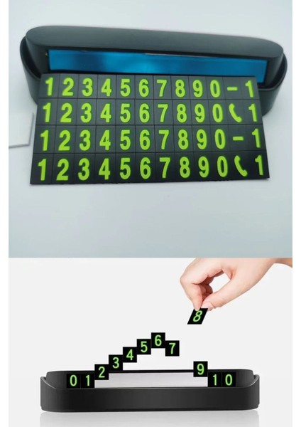 Araba Park Numaratörü Telefon Numarası Numaratör Içi Fosforlu Cam Için Parktel Oto Otomobil Camı fırsatları