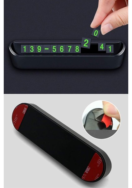 Araba Park Numaratörü Telefon Numarası Numaratör Içi Fosforlu Cam Için Parktel Oto Otomobil Camı indirimleri