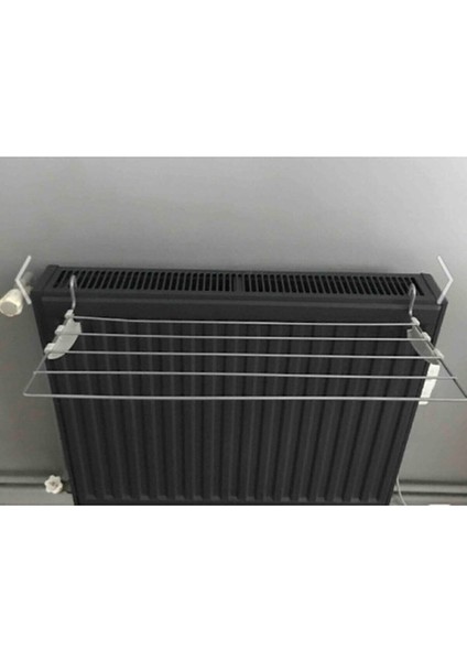 Tekno Trust Kurufer Petek Üstü Çamaşır Kurutmalık 60 cm 5 Telli Kalorifer Kurutma Askısı Çamaşırlık