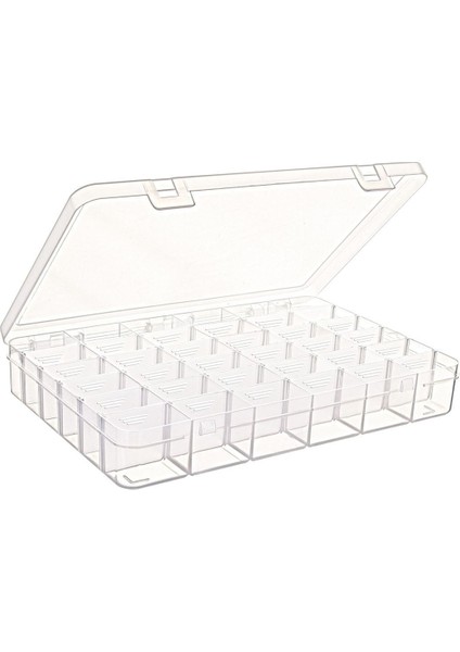 TeknoTrust Ayarlanabilir 6 bölmeli takı kutusu, düzenleyici, plastik, 27.5x19.5x4.2, 2 parça fiyatları